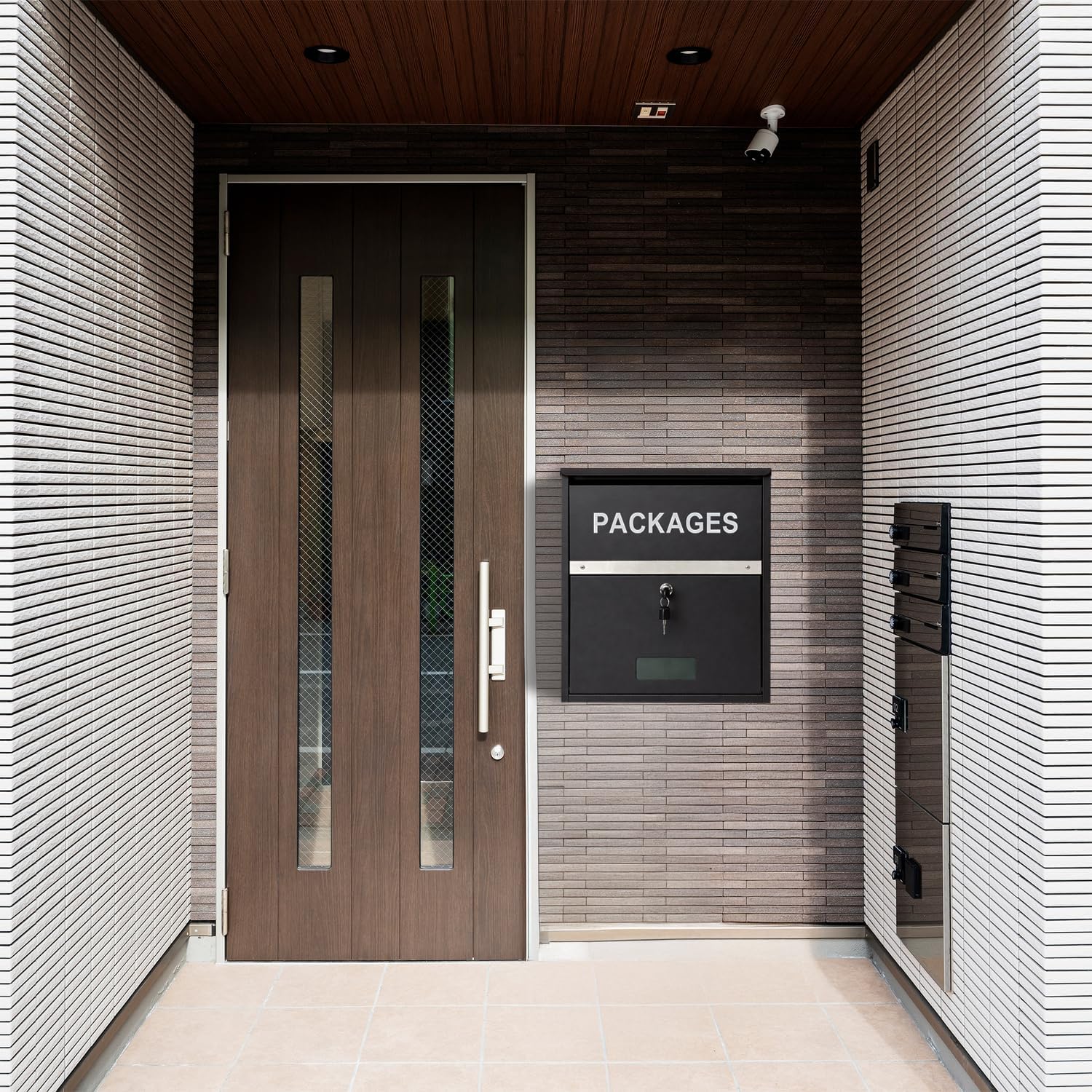 SafeDrop parcel box installation